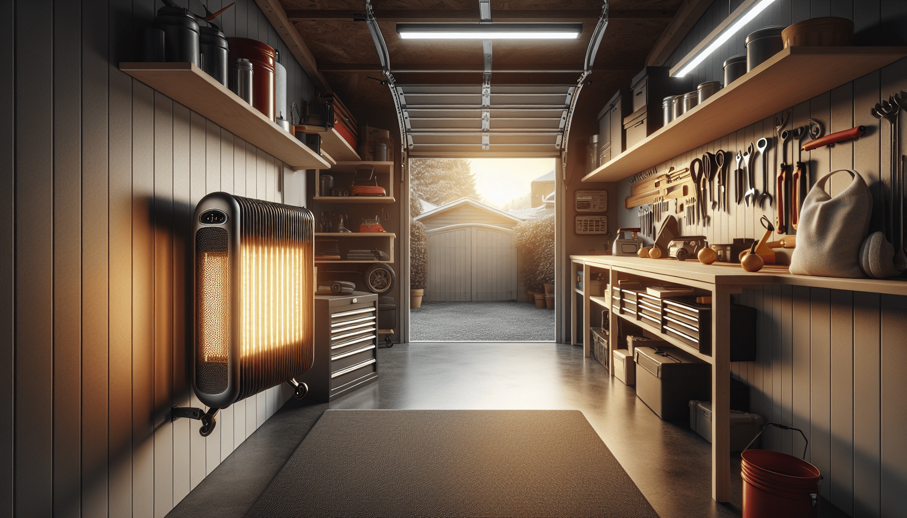 Benefits Of Using An Electric Garage Heater