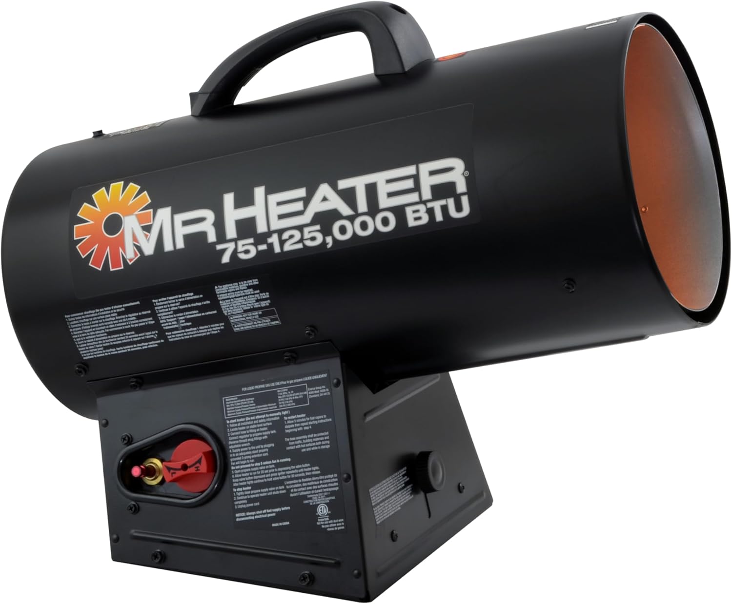 Mr. Heater 125,000 BTU Forced Air Propane Heater Review