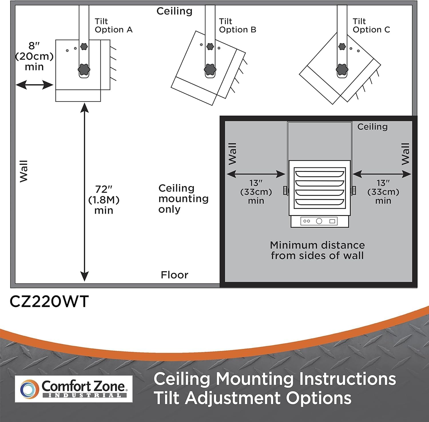 Comfort Zone Hard-Wired Ceiling Mount Heater Review