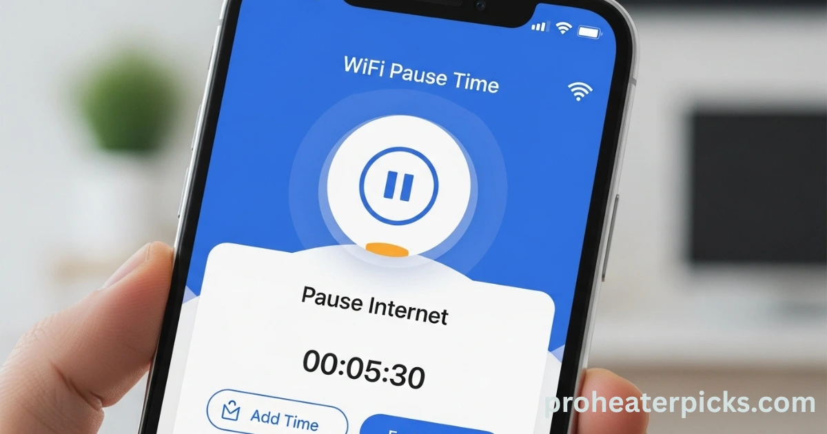 Piso WiFi Pause Time App