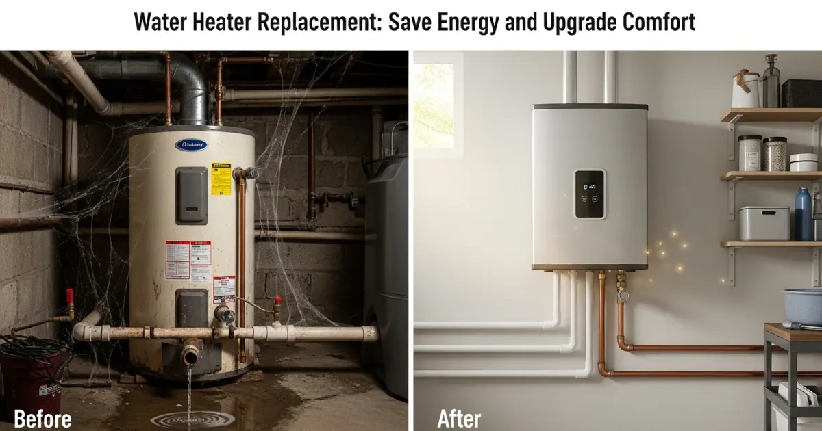 water heater replacement